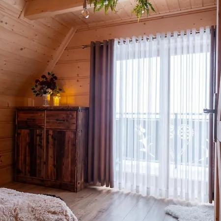 Domek alpejski Legenda Lasu - Drewniany W Gorach Z Jacuzzi, Przy Stoku Narciarskim Kotelnica, Bialka Tatrzanska, W Poblizu Term Bania *