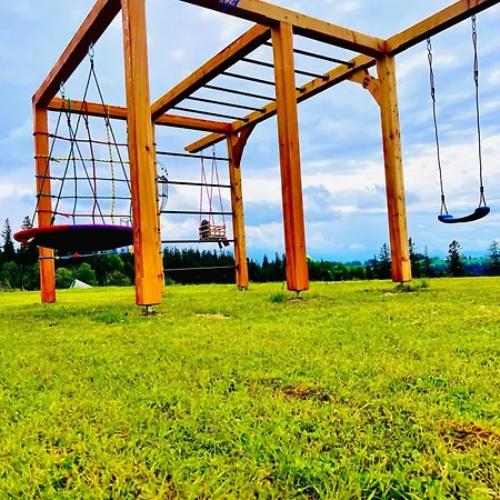 Domek alpejski Legenda Lasu - Drewniany W Gorach Z Jacuzzi, Przy Stoku Narciarskim Kotelnica, Bialka Tatrzanska, W Poblizu Term Bania *