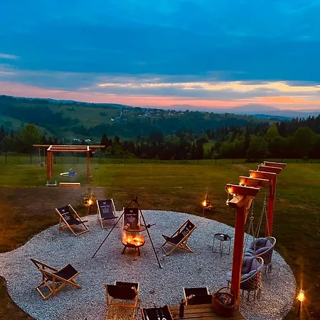 Domek alpejski Legenda Lasu - Drewniany W Gorach Z Jacuzzi, Przy Stoku Narciarskim Kotelnica, Bialka Tatrzanska, W Poblizu Term Bania Groń