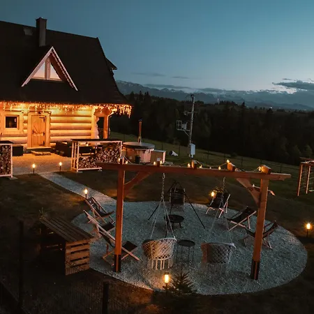 Legenda Lasu - Drewniany W Gorach Z Jacuzzi, Przy Stoku Narciarskim Kotelnica, Bialka Tatrzanska, W Poblizu Term Bania * Groń